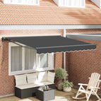 3 x 2,5 m / Anthraciet (anthraciet frame) / Elektrisch