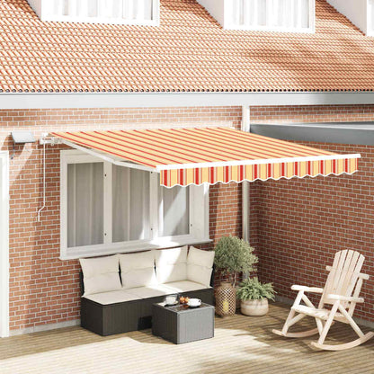 Inklapbaar Zonnescherm Geel En Oranje