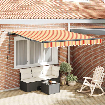 Luifeldoek Polyester Geel En Oranje