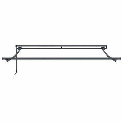 Zijde Frame Zwart 300 X 250 Cm Polyester Met Pu-Coating Zwart (Anthraciet Frame)