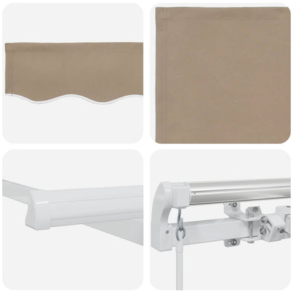 Markies Beige 300 X 250 X 165 Cm Polyester Zwart (Anthraciet Frame)