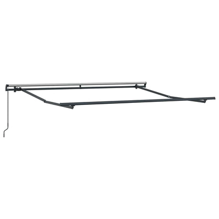 Uitschuifbare Luifel Polyester En Aluminium Beige
