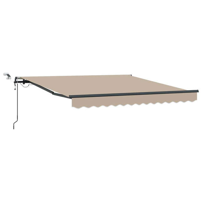 Uitschuifbare Luifel Polyester Beige