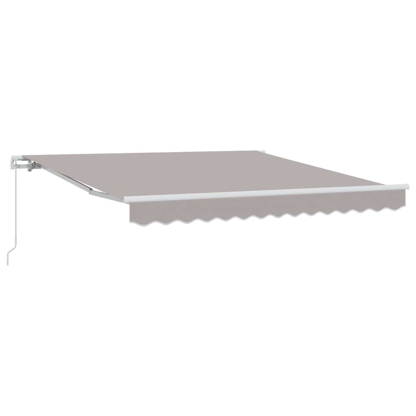 Markies Lichtgrijs 300 X 250 X 165 Cm Polyester Wit (Anthraciet Frame)
