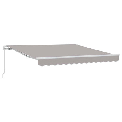 Markies Lichtgrijs 300 X 250 X 165 Cm Polyester Wit (Anthraciet Frame)