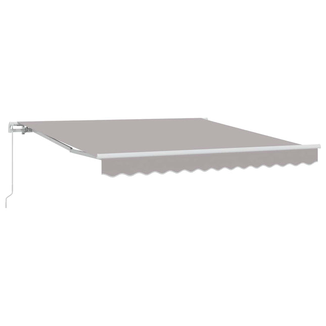 Markies Lichtgrijs 300 X 250 X 165 Cm Polyester Wit (Anthraciet Frame)