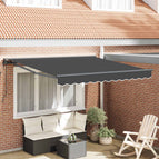 3,5 x 2,5 m / Anthraciet (anthraciet frame) / Elektrisch