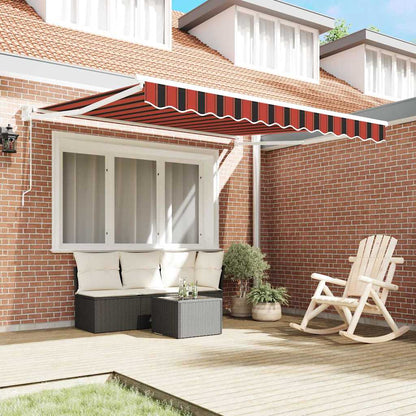 Markies Oranje En Bruin 350 X 250 X 165 Cm Polyester Oranje/Zwart/Geel