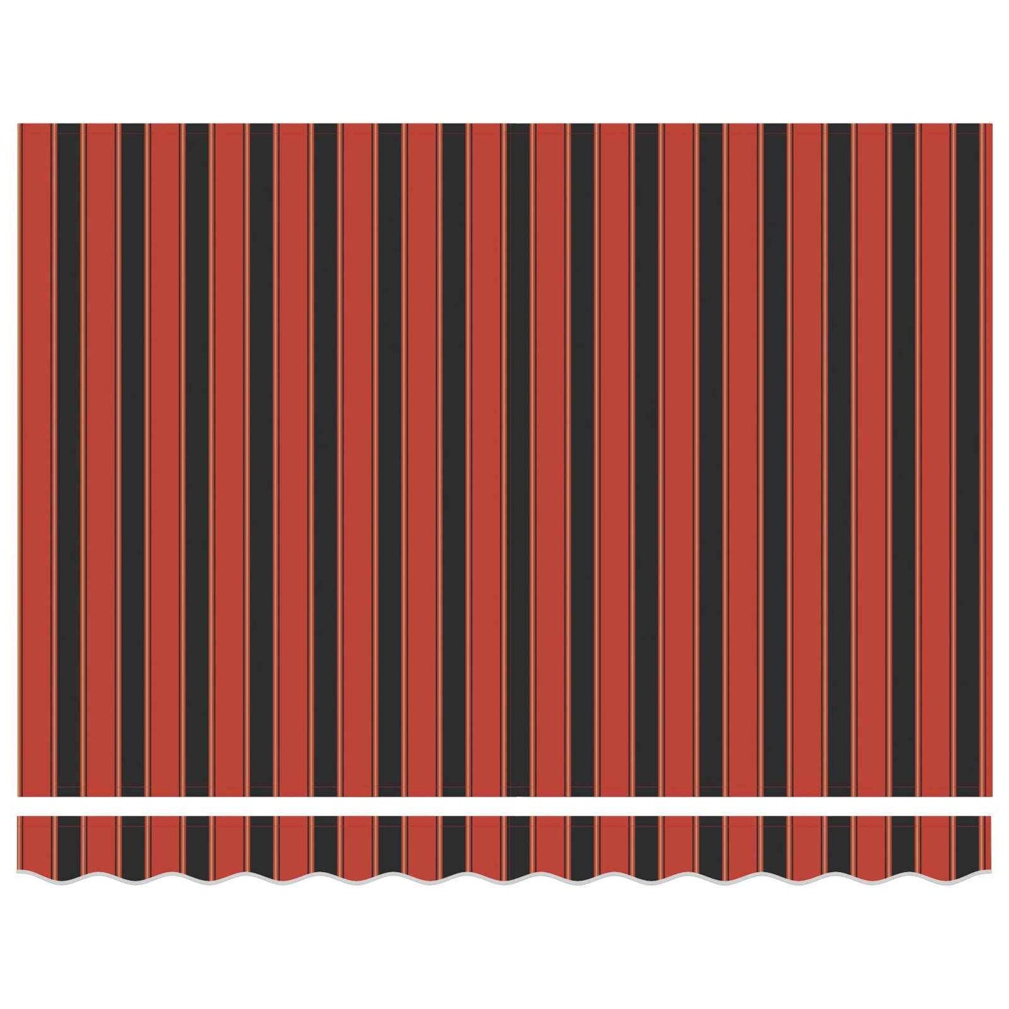 Markies Rood En Zwart 350 X 250 X 165 Cm Polyester Oranje/Zwart/Geel