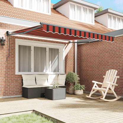 Markies Rood En Zwart 350 X 250 X 165 Cm Polyester Oranje/Zwart/Geel