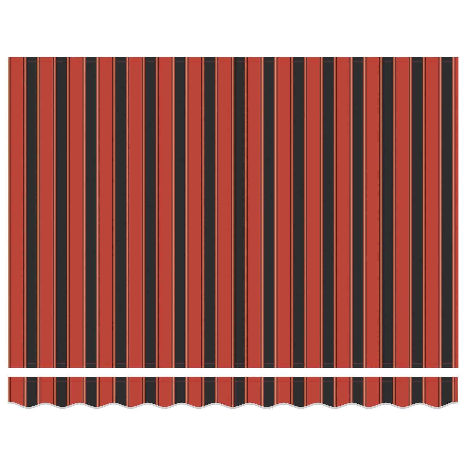 Markies Rood En Zwart 350 X 250 X 165 Cm Polyester Oranje/Zwart/Geel