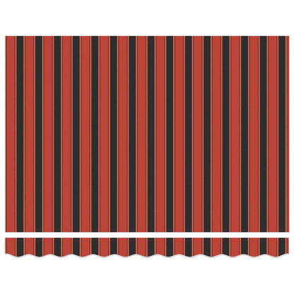 Markies Rood En Zwart 350 X 250 X 165 Cm Polyester Oranje/Zwart/Geel