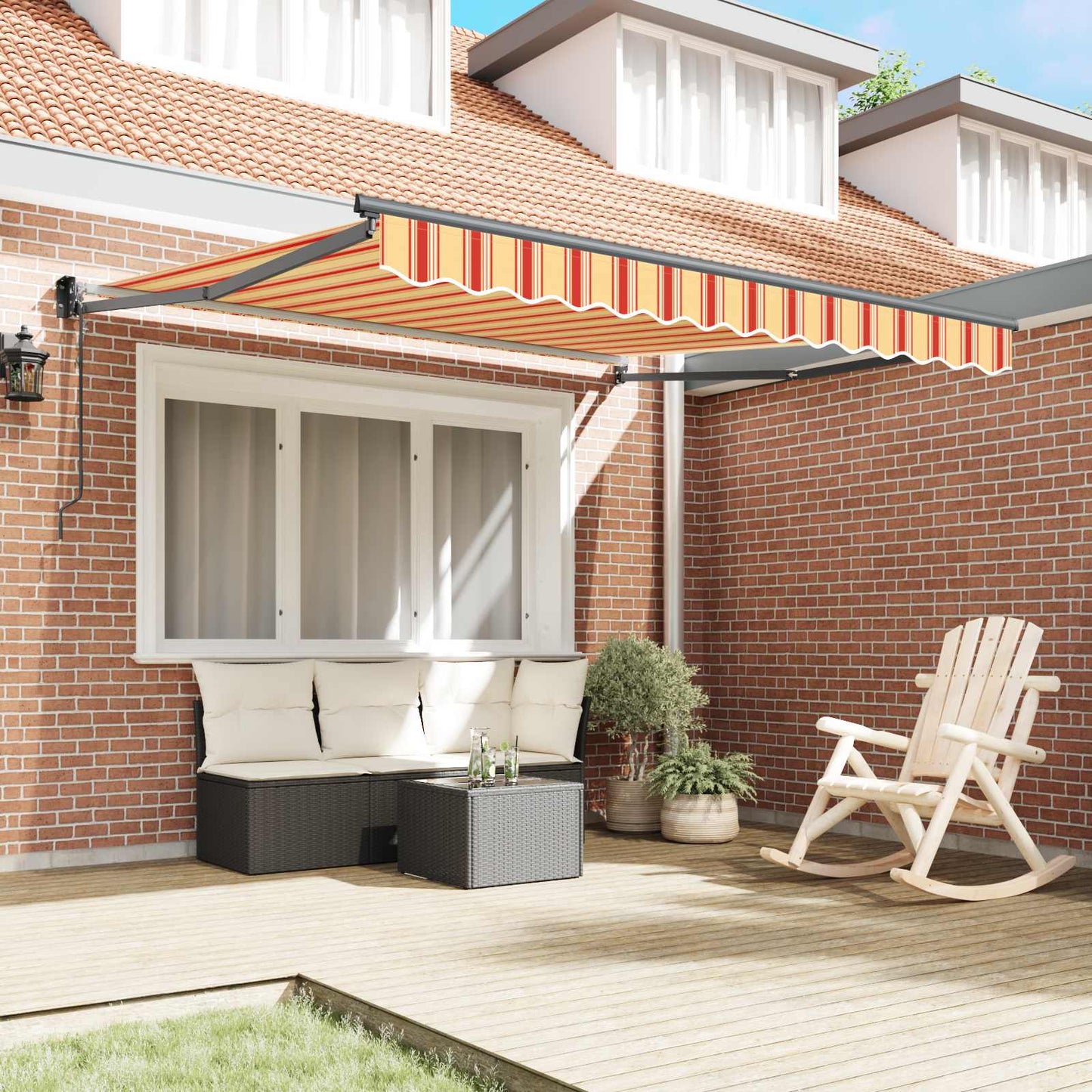 Markies Geel En Oranje 350 X 250 X 165 Cm Polyester Geel En Oranje