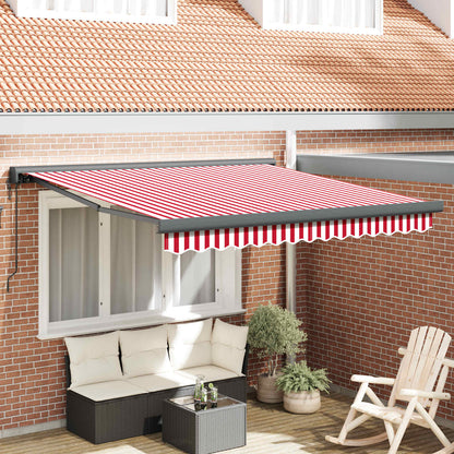 Markies 500 X 300 X 165 Cm Polyester En Aluminium Rood En Wit