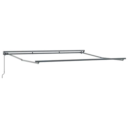 Inklapbaar Zonnescherm Antraciet 400 × 300 Cm Anthraciet (Anthraciet Frame)