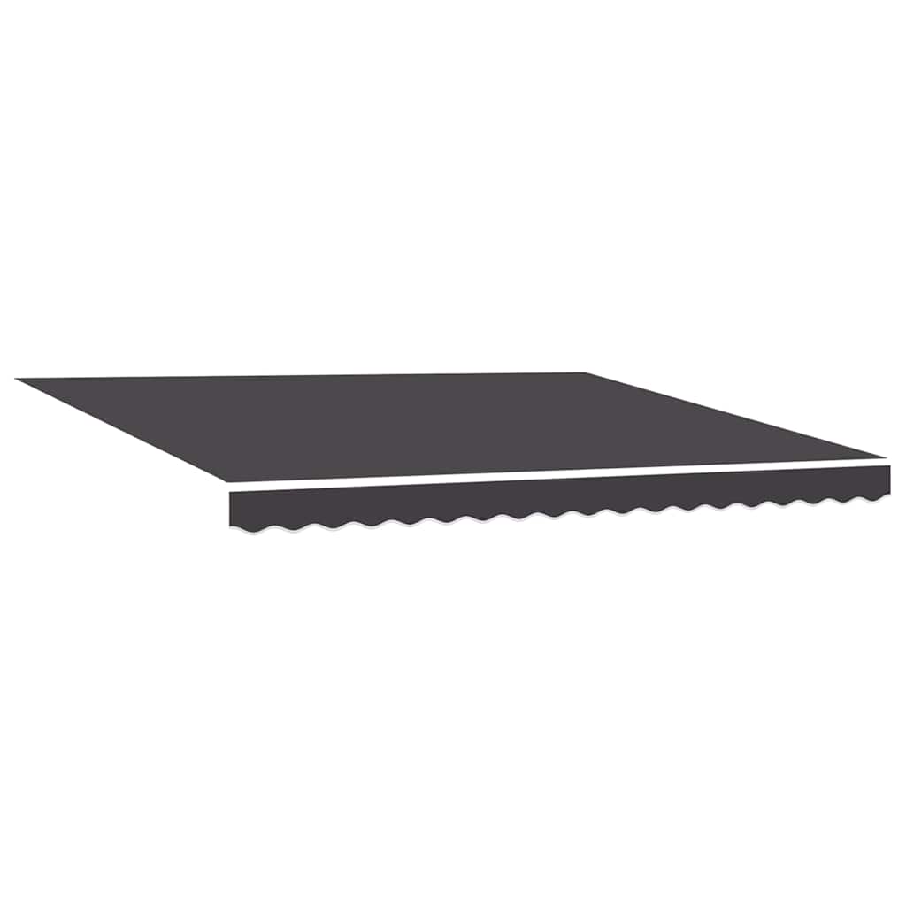Inklapbaar Zonnescherm Antraciet 400 × 300 Cm Anthraciet (Anthraciet Frame)