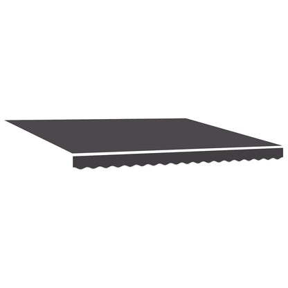 Inklapbaar Zonnescherm Antraciet 400 × 300 Cm Anthraciet (Anthraciet Frame)