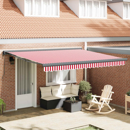Markies 500 X 300 X 165 Cm Polyester En Aluminium Rood En Wit