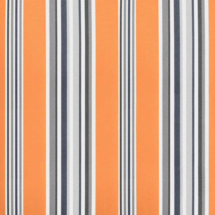 Uitschuifbare Luifel Meerkleurig Oranje/Grijs/Blauw/Wit