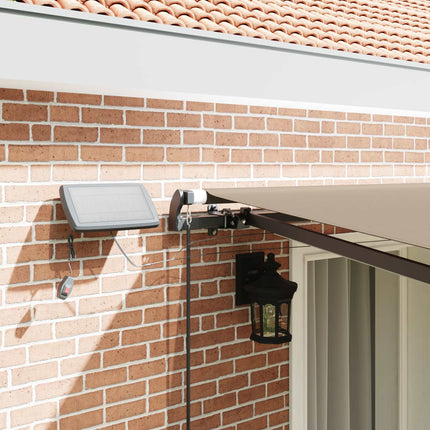 Uitschuifbare Luifel Stof En Aluminium Beige