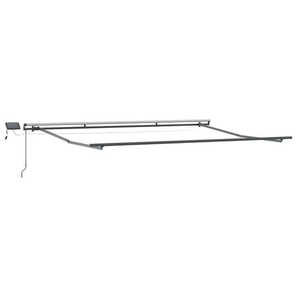 Uitschuifbare Luifel Stof En Aluminium Beige