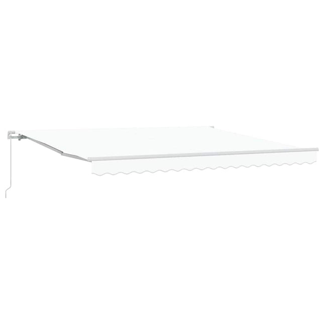 Markies Wit 400 X 350 X 165 Cm Polyester En Metaal Zwart