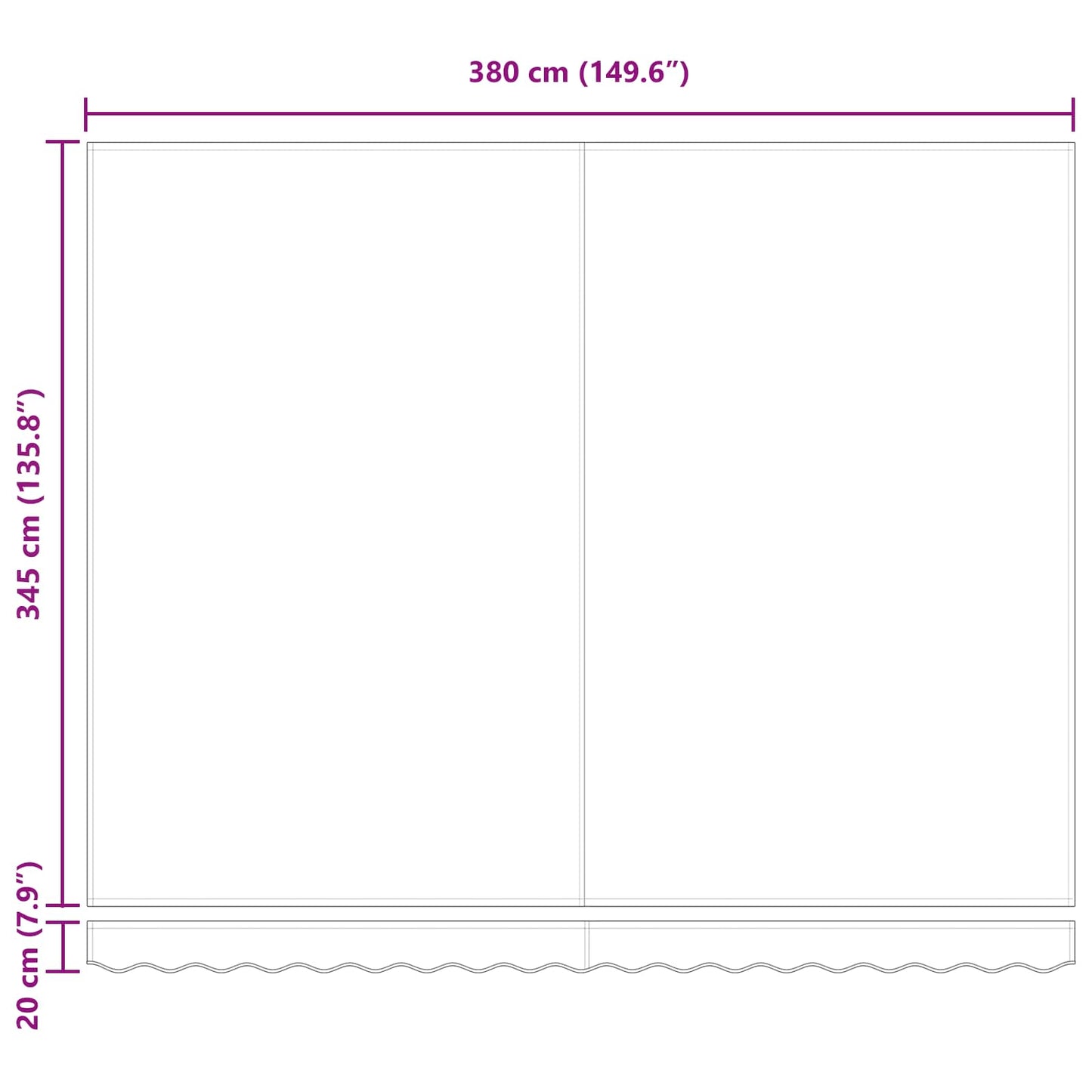 Inklapbaar Zonnescherm Lichtgrijs
