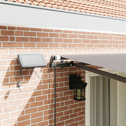 Inklapbaar Zonnescherm Stof Lichtgrijs