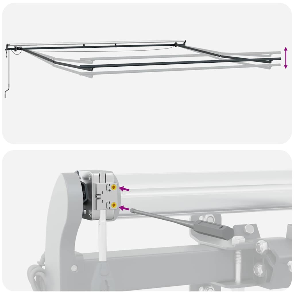 Luifeldoek Polyester Lichtgrijs