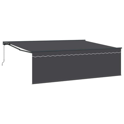 Inklapbaar Zonnescherm Antraciet 450 × 300 Cm Anthraciet (Anthraciet Frame)