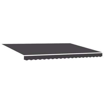 Inklapbaar Zonnescherm Antraciet 450 × 300 Cm Anthraciet (Anthraciet Frame)