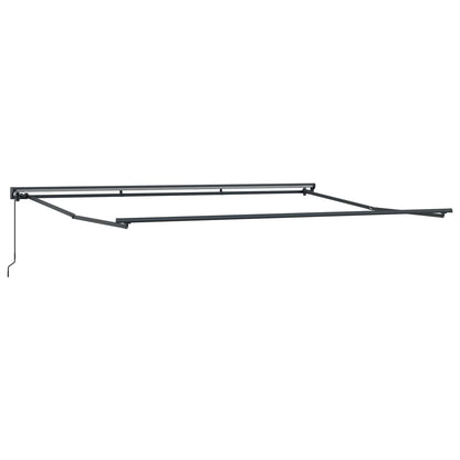 Inklapbaar Zonnescherm Antraciet 450 × 300 Cm Anthraciet (Anthraciet Frame)