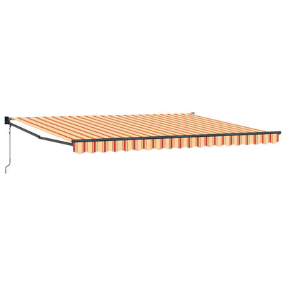 Markies Geel En Oranje 450 X 300 X 165 Cm Polyester En Metaal Geel En Oranje