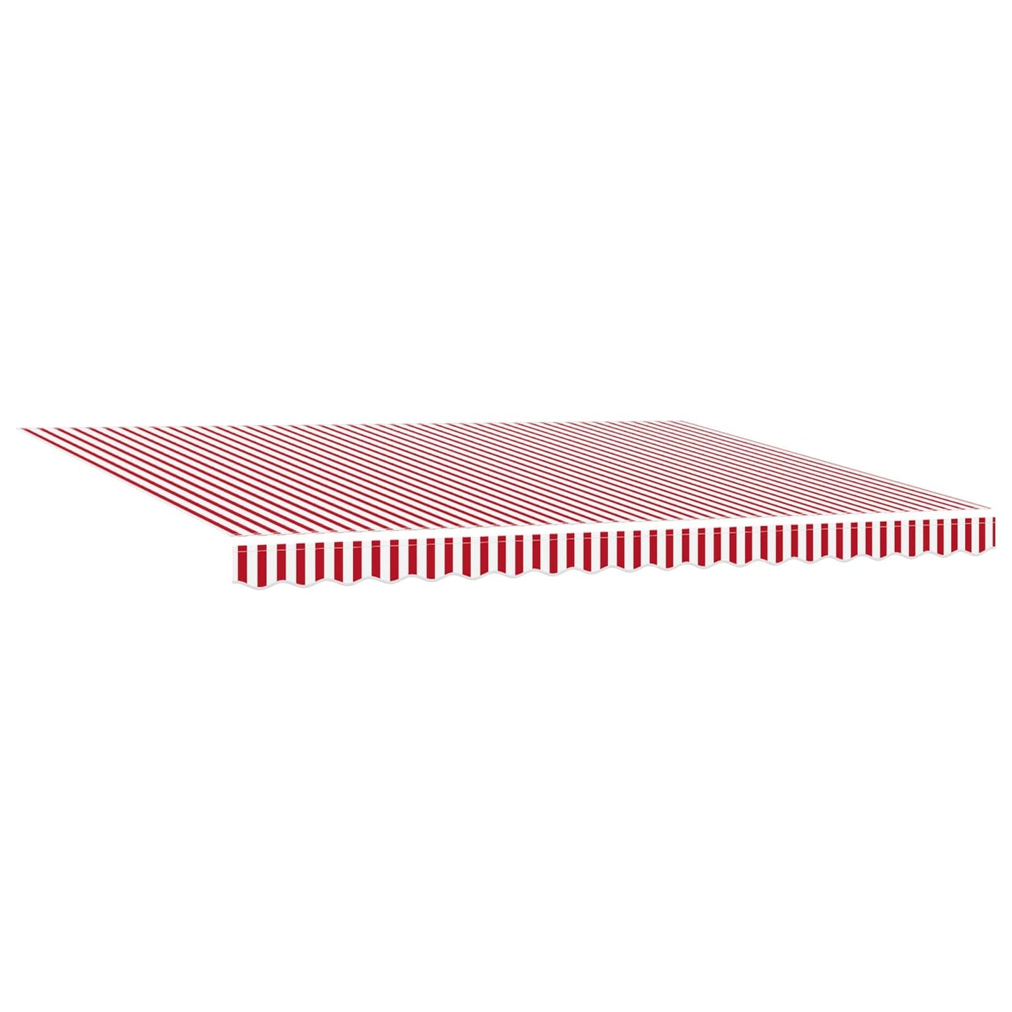 Luifeldoek Met Polyester Rood En Wit