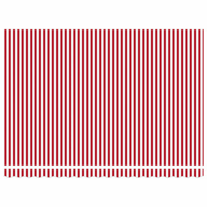 Inklapbaar Zonnescherm Rood En Wit 450 × 300 Cm Rood En Wit