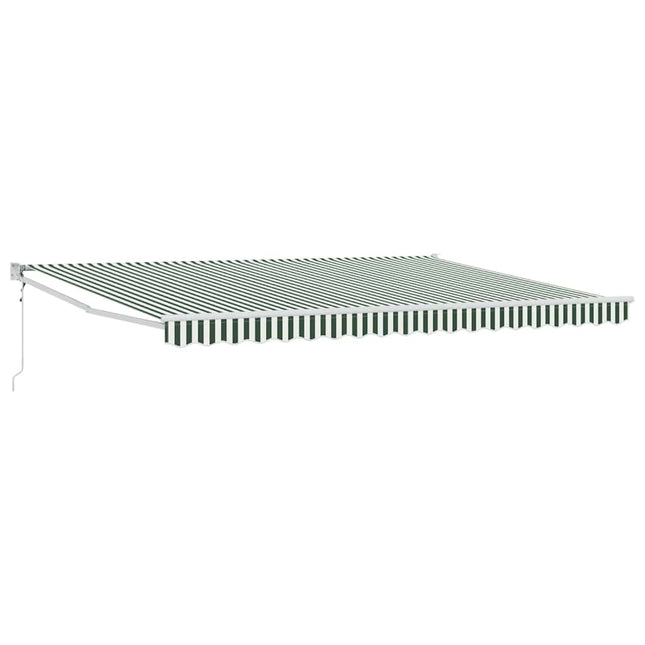 Markies Groen En Wit 450 X 300 X 165 Cm Polyester En Metaal Groen En Wit