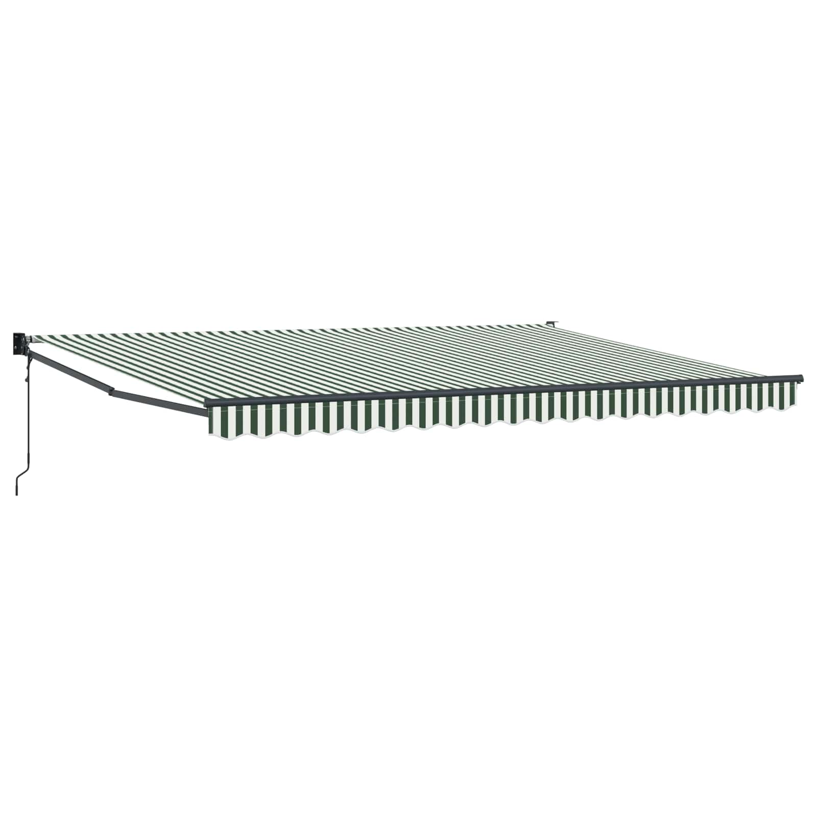 Markies Groen En Wit 450 X 300 X 165 Cm Polyester En Metaal Groen En Wit