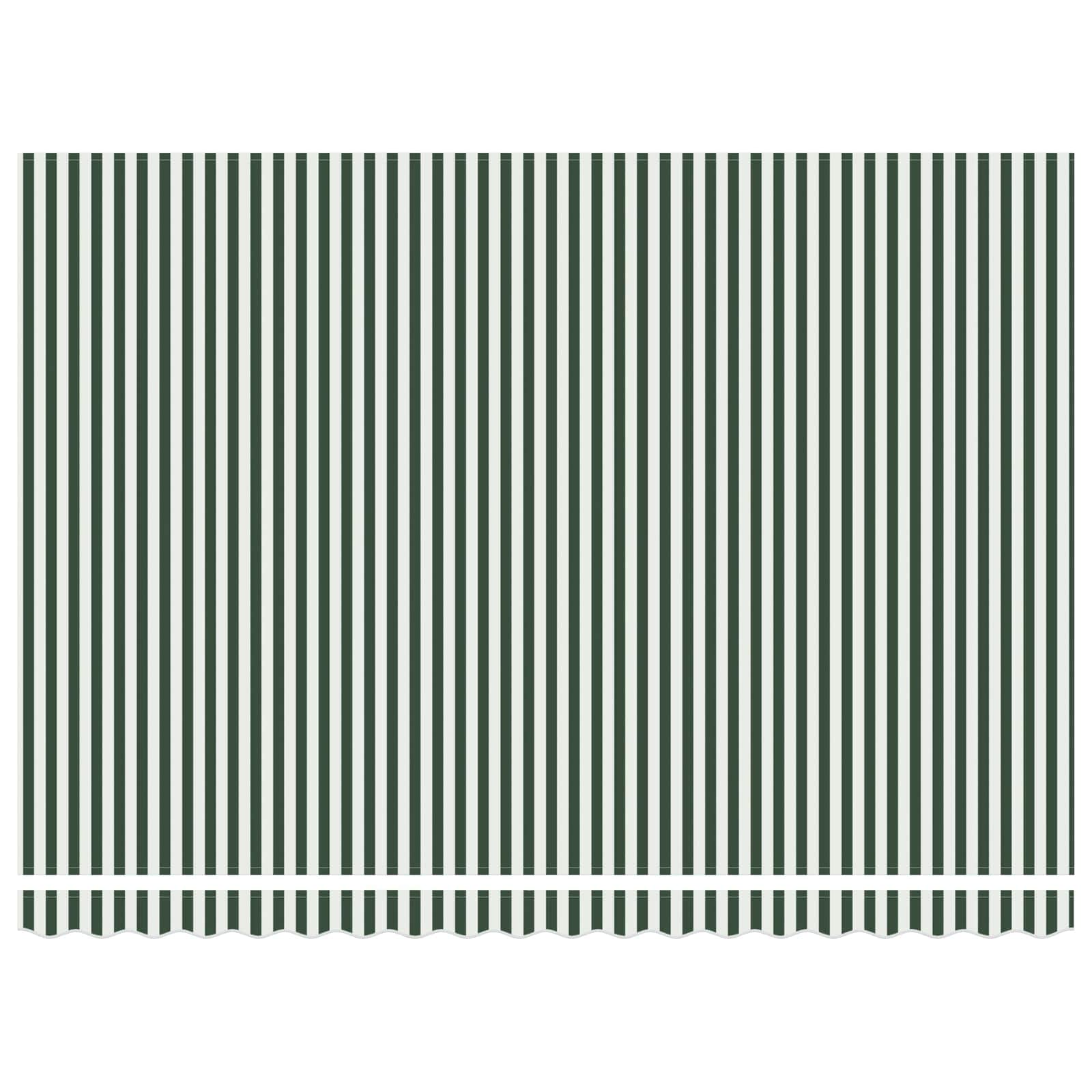 Markies Groen En Wit 450 X 300 X 165 Cm Polyester En Metaal Groen En Wit
