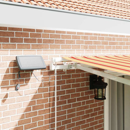 Inklapbaar Zonnescherm Geel En Oranje