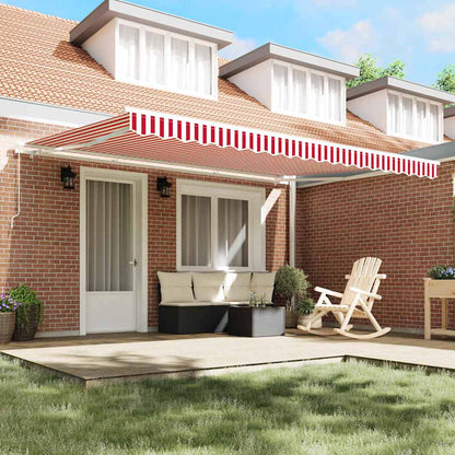 Markies Rood En Wit 450 X 350 X 165 Cm Polyester Geel En Oranje