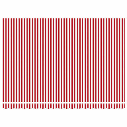 Markies Rood En Wit 450 X 350 X 165 Cm Polyester Geel En Oranje