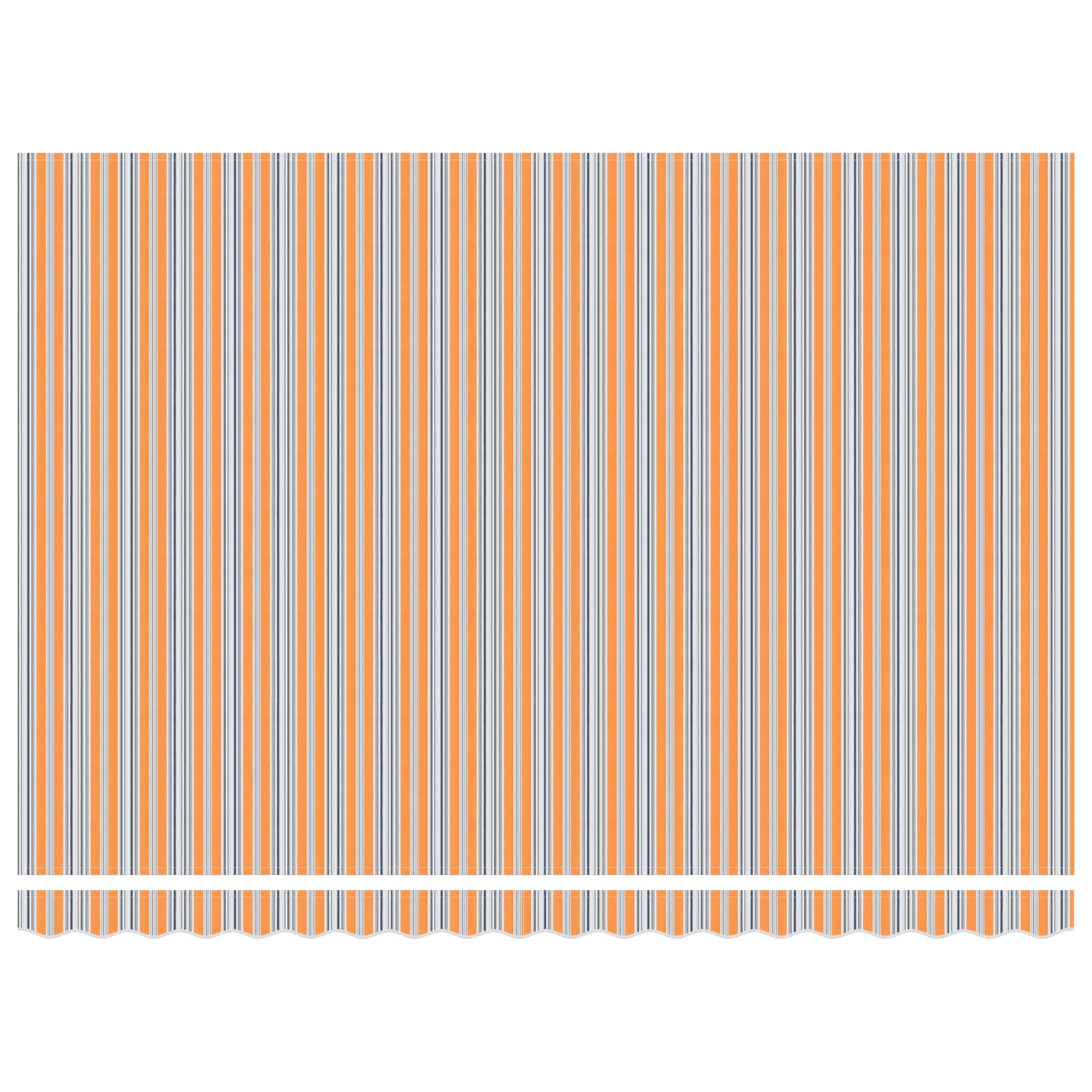 Inklapbaar Zonnescherm Multikleur Blauw En Oranje