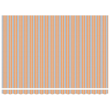 Inklapbaar Zonnescherm Multikleur Blauw En Oranje