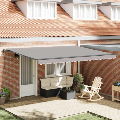 Inklapbaar Zonnescherm Lichtgrijs