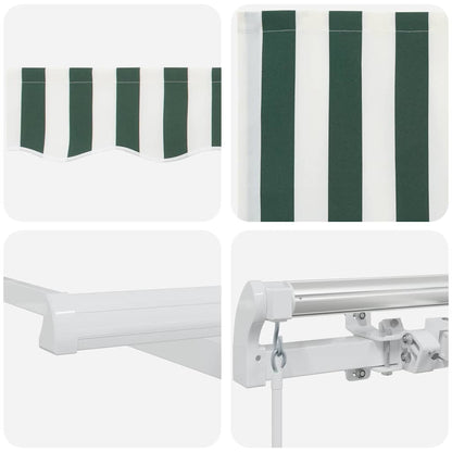 Markies Groen En Wit 450 X 350 X 165 Cm Polyester Groen En Geel