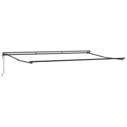 Inklapbaar Zonnescherm Antraciet 500 × 300 Cm Anthraciet (Anthraciet Frame)