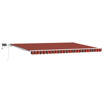 Uitschuifbare Luifel Oranje En Bruin Oranje/Zwart/Geel