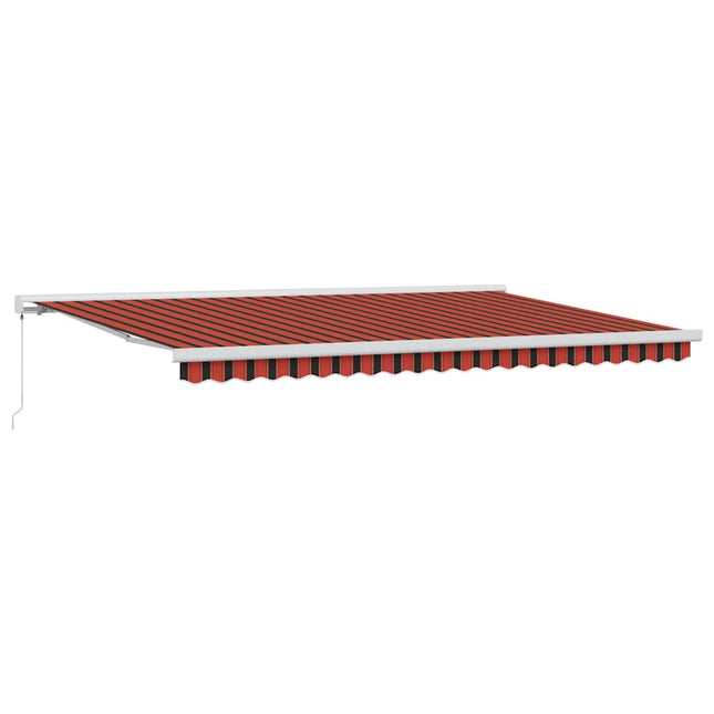 Uitschuifbare Luifel Rood En Zwart Oranje/Zwart/Geel