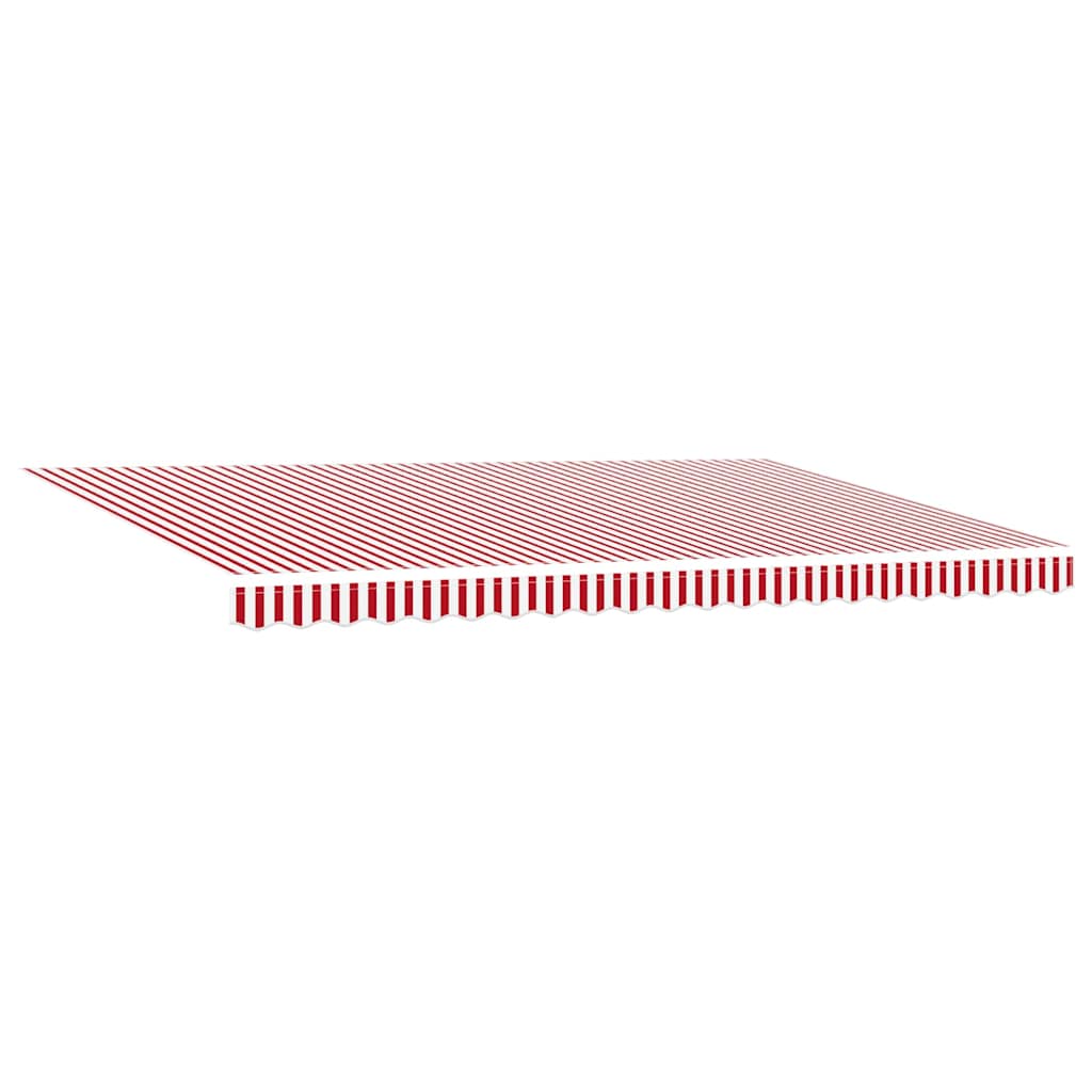 Markies Rood En Wit 500 X 300 X 165 Cm Polyester En Metaal Geel En Oranje (Anthraciet Frame)