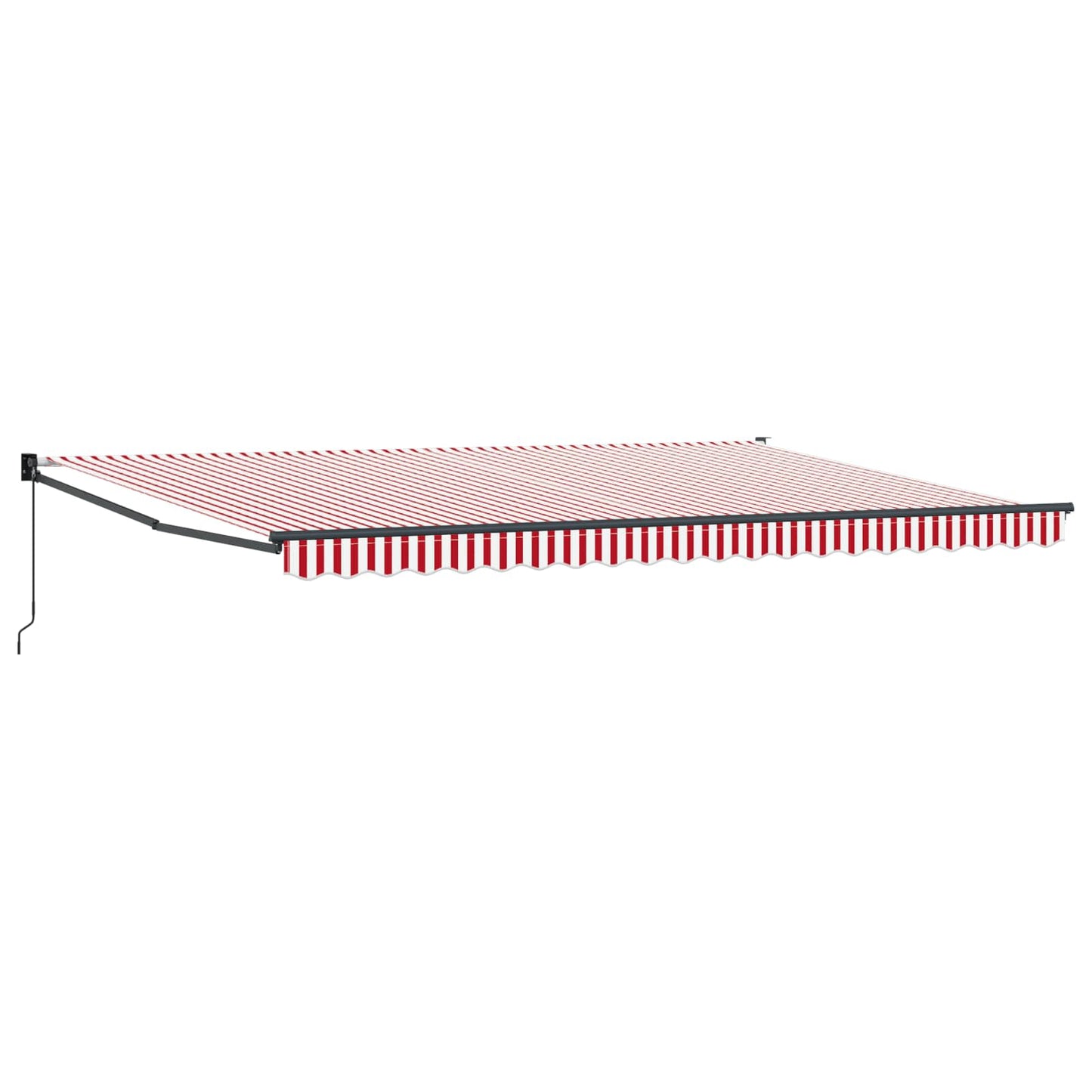 Markies Rood En Wit 500 × 300 Cm Polyester En Metaal Rood En Wit